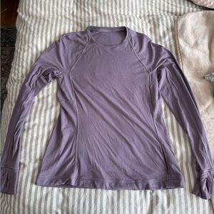 lululemon athletica Purple Long Sleeve Top - Rulu